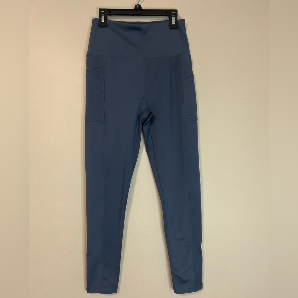Women’s Leg3nd Navy High-Waisted Leggings, Size S